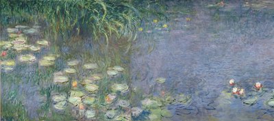 Waterlilies: Morning, 1914-18 (left section) by Claude Monet